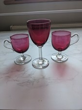Cranberry set handled - cranberry,