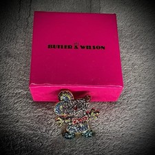 Butler & Wilson - Mouse in Dress Brooch – 1.5” - Swarovski Crystals