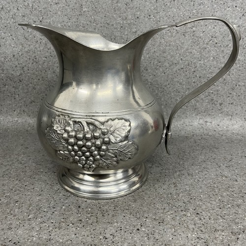Pewter etain jug pitcher - pewter,