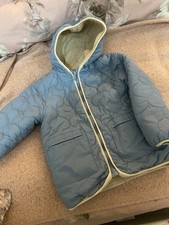 M&S Boys Reversible Coat Age