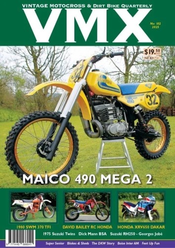 102 vmx magazine 2025 maico - vmx, 2025,maico