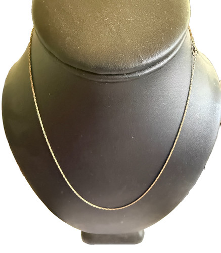 Gold inch slim rope - ,