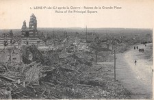 WORLD WAR 1  FRANCE RUINS