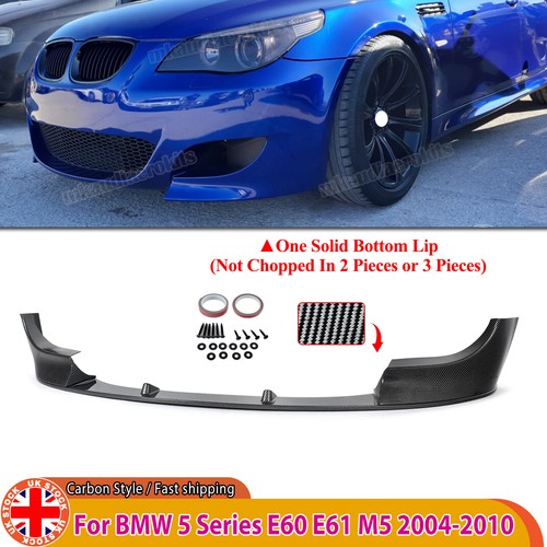 Front bumper spoiler lip - front,