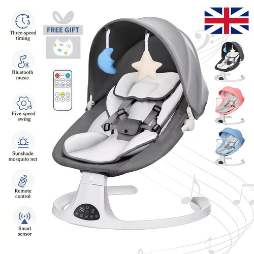 Bluetooth electric baby swing - electric,