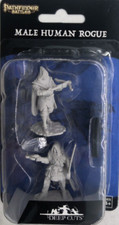 PATHFINDER BATTLES DEEP CUTS MINIATURE ~ HUMAN MALE ROGUE WITH CROSSBOW