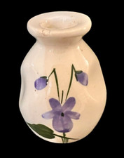 Vintage Perfume Devon Violets Delavelle 2.5 inches Stamped Made in England