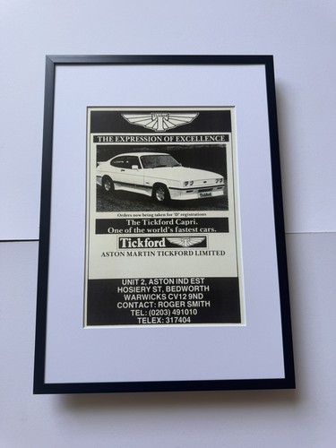 New framed mk3 tickford ford - new,