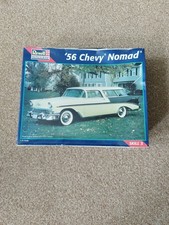 Revell '56 Chevy Nomad. 1/25 Model Kit. Some Panels Painted. Assembly Unstarted.