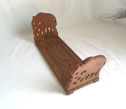 Vintage hand carved wooden - vintage,