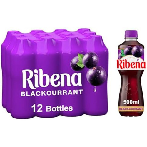 Ribena blackcurrant juice - ribena,