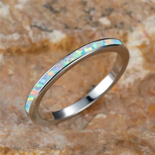 Sterling silver white - silver, fire