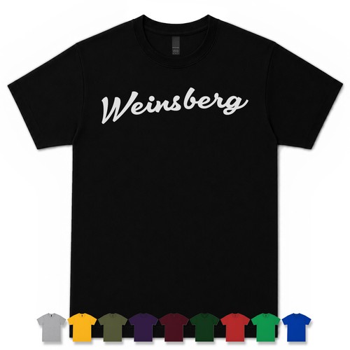 Weinsberg retro script shirt - weinsberg, t-shirt