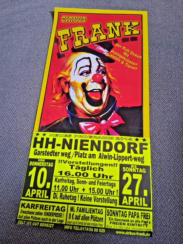 2014 poster 62x30 - , circus