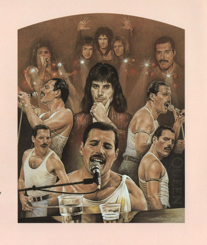 Freddie mercury iconic - mercury,