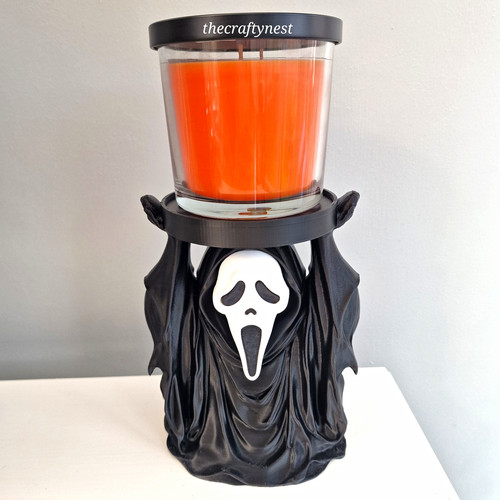 Large viral halloween candle - large,
