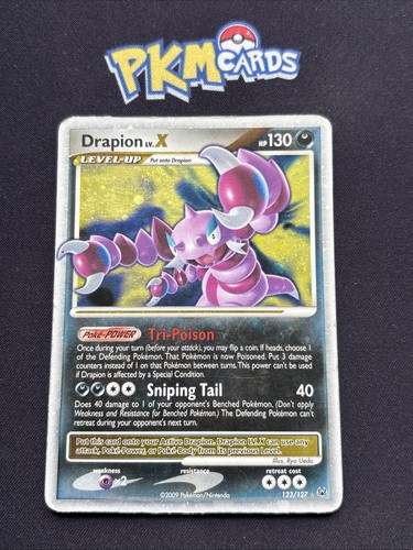 Pokemon tcg drapion platinum - tcg,