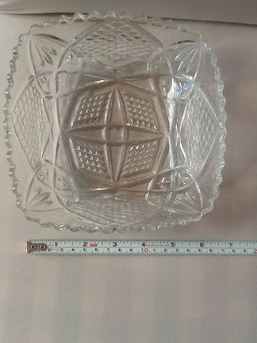 Vintage glass bon - bon,