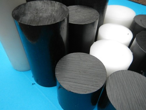 Round acetal delrin rod black - delrin,