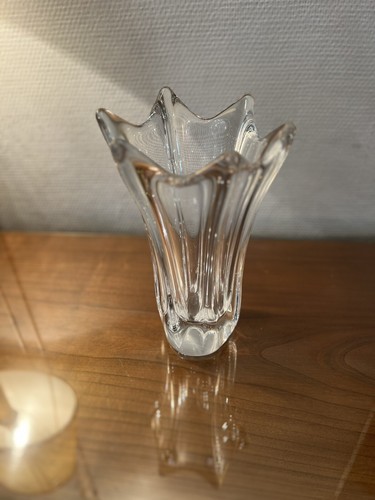 Daum superb vase crystal - crystal,