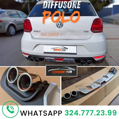 Rear diffuser double - diffuser,