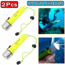 2x Waterproof LED Scuba Diving