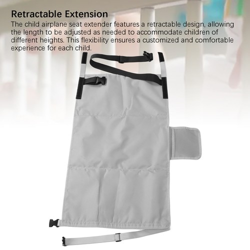 Airplane seat extender - seat, toddler