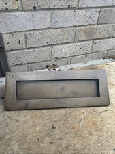 Antique Brass Letter Box Large