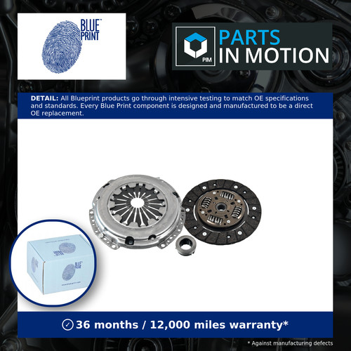 Clutch kit 3pc - kit,