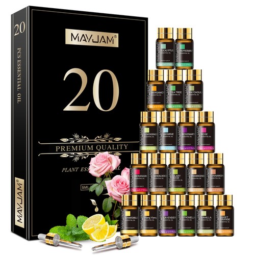 Mayjam 20pcs essential oils - essential,