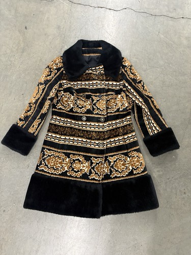 Vintage tapestry coat read - vintage,