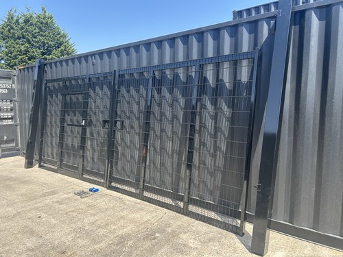 Site gate yard - gate, steel
