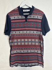 Topman men's short-sleeve polo shirt in size large