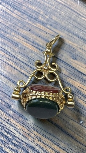 Vintage swivel fob - vintage,