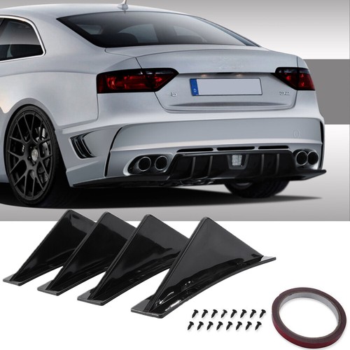 Rear bumper lip diffuser - lip, shark