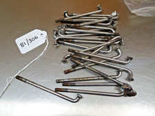 JOB LOT VINTAGE WHEEL DRUM HUB SPOKES POSS BSA TRIUMPH NORTON CAFE RACER TRITON?