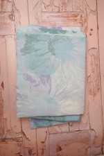 Vintage 1980s floral flat - vintage,