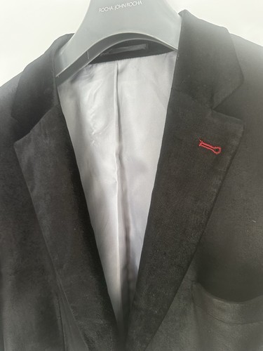 Men black suede - suede, dinner