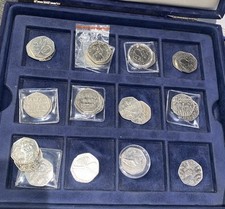 Fifty Pence Piece Commemorative British Coins 50p