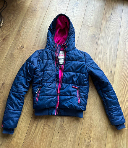 Superdry womens navy pink - superdry, &