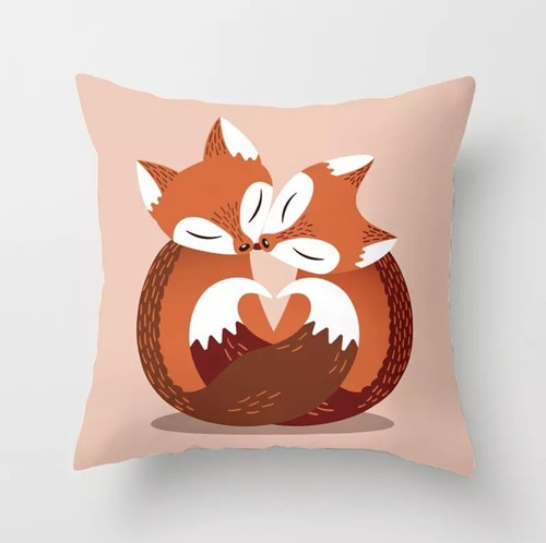 Fox cushion cover 45 - cushion,