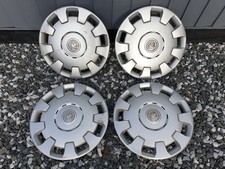 Set of Genuine Vauxhall 15" Wheel Trims Hub Caps x4 Astra Corsa Zafira Combo