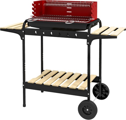 Charcoal barbecue grill - charcoal,
