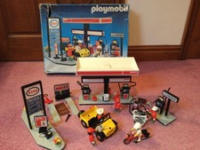 Rare Playmobil Esso Garage Petrol Station set 3434 Vintage Boxed Complete