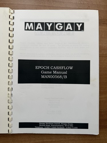 Maygay epoch cashflow fruit - epoch,
