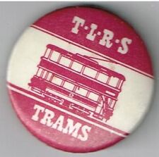 Tramway & Light Railway Society 8 wheeled bogie tramcar badge