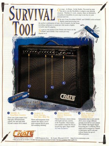Magazine print crate amps - ad,