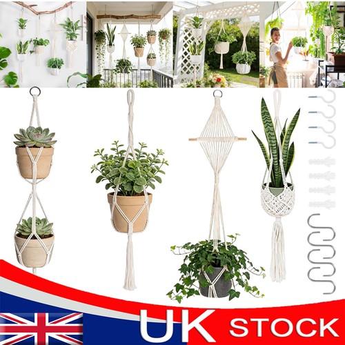 4pcs macrame plant - plant, hanger