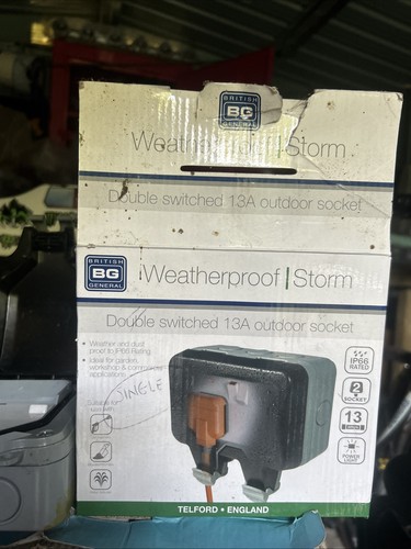 Electrical outdoor socket - outdoor,