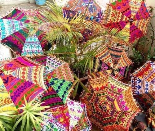 Lot indian umbrella - 10,